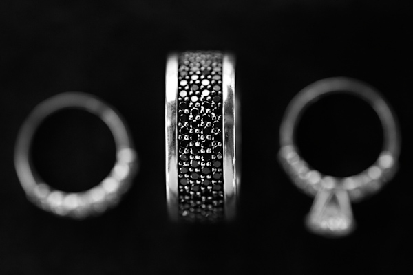 wedding rings - photo by Southern California wedding photographers Callaway Gable